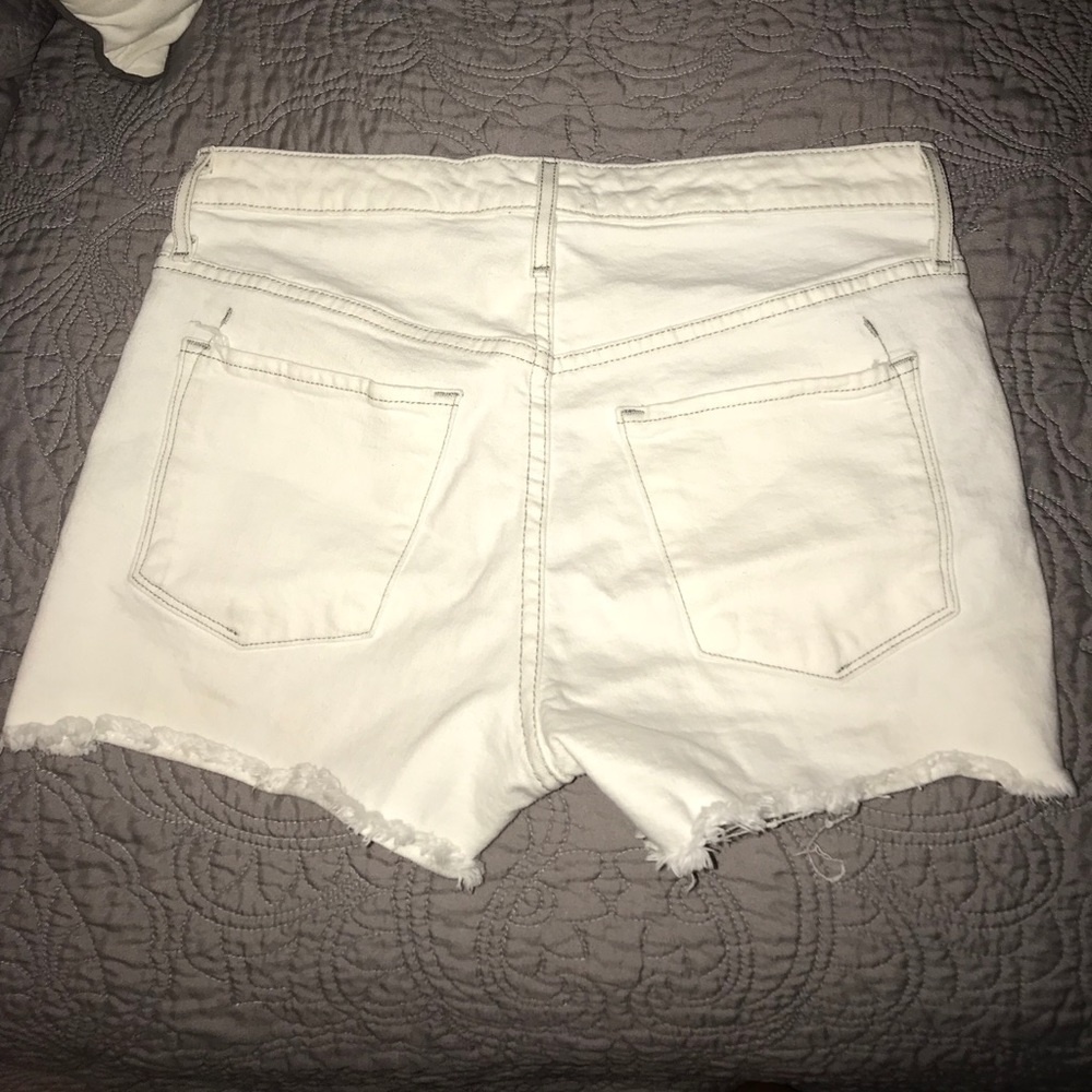 White Mossimo high waisted shorts